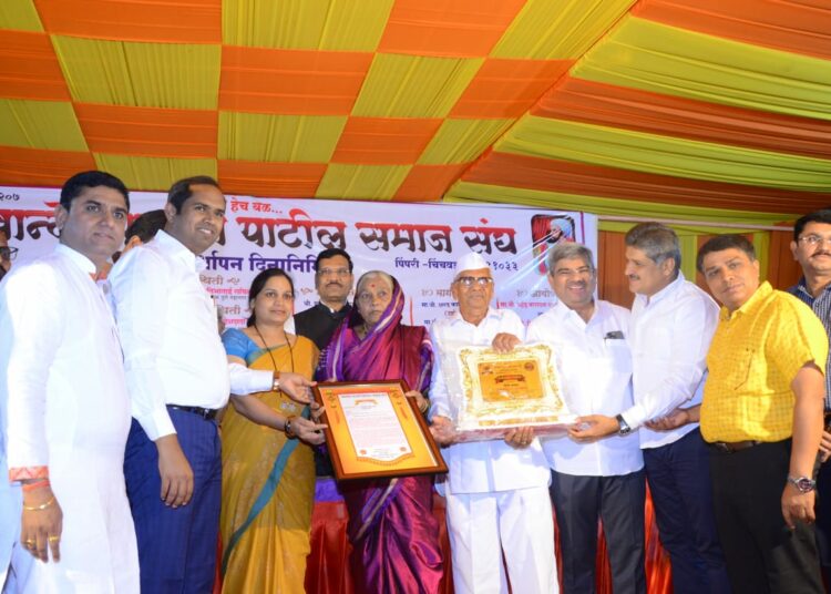 The anniversary of Khandesh Maratha Patil Samaj Sangh in Akurdi is in full swing