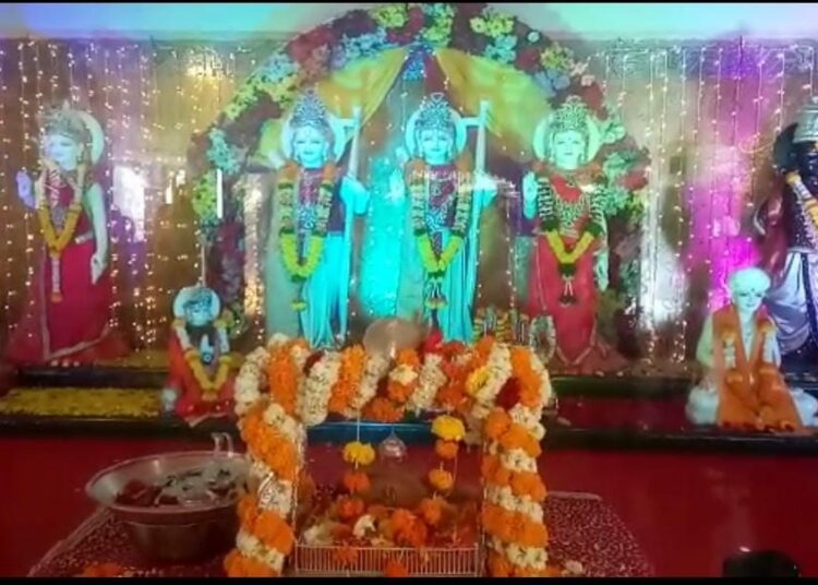 Ramnavami Janmatsav celebrated with great enthusiasm in Vadmukhwadi Sai Baba Mandir